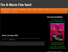Tablet Screenshot of bmoviefilmvault.com